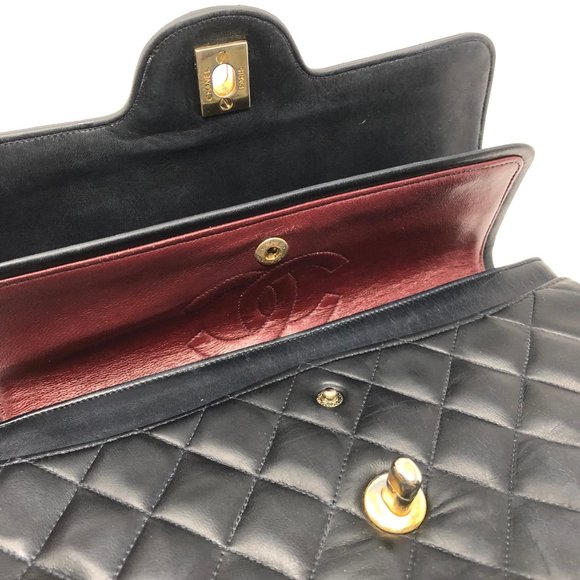 CHANEL Small Navy Vintage Double Flap - Picture 11 of 15